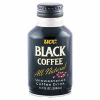 UCC Black Coffee, Unsweetened, 9.7 Ounce