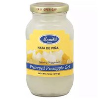 Monika Pineapple Gel, Nata De Pina, 12 Ounce