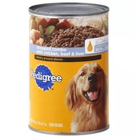 Pedigree Chopped Meat Combo, 22 Ounce