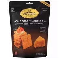 Sonoma Creamery Cheddar Crisps, 2.25 Ounce