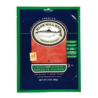 Blue Hill Bay Smoked Wild Alaska Sockeye Salmon, 3 Ounce