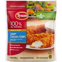 Tyson Fully Cooked Crispy Chicken Strips, 25 Ounce