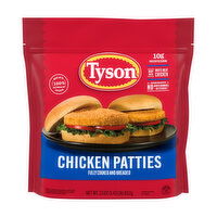 Tyson Frozen Chicken Patties, 23 Ounce