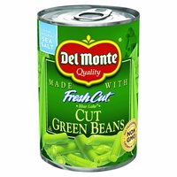 Del Monte Fresh Cut Green Beans, No Salt, 14.5 Ounce