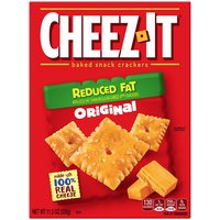 Cheez It Crackers, Reduced Fat, 11.5 Ounce