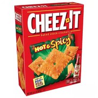 Cheez-It Crispy Cracker Chips, Hot & Spicy, 12.4 Ounce