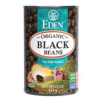 Eden Foods Black Beans, 15 Oz, 15 Ounce