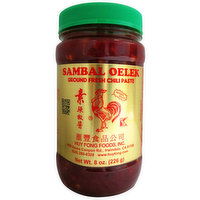 Huy Fong Sambal Oelek, Ground Fresh Chili Paste, 8 Ounce