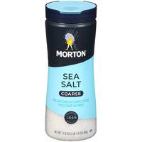 Morton Coarse Sea Salt, 17.6 Ounce