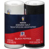 Morton Salt & Pepper Pack, 5.25 Ounce