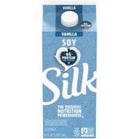 Silk Vanilla Soy Milk, 64 Ounce