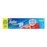 Ziploc Slider Gallon Freezer, 13 Each
