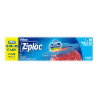 Ziploc Gallon Freezer, 16 Each