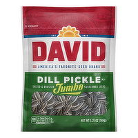 David Jumbo Sunflower Seeds, Dill Pickle, 5.3 Ounce