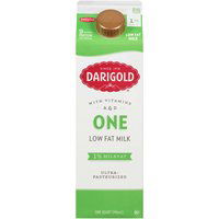 Darigold One Low Fat Milk, 32 Ounce