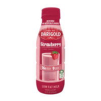 Darigold 1% Strawberry Milk, 14 Ounce