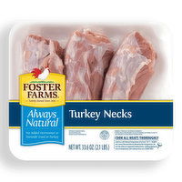 Foster Farms Turkey, Necks, 1 Pound