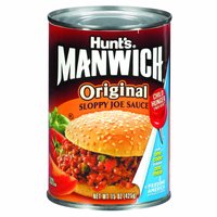 Hunts Manwich Original Sloppy Joe Sauce, 15 Ounce