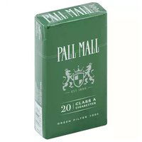 Pall Mall Green Cigarettes, Menthol, 1 Each