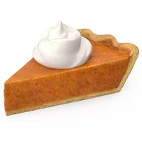 Pumpkin Pie Slice, 3 Ounce