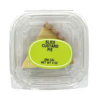 Pie Slice, Custard, 3 Ounce