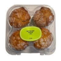 Butter Rum Muffins, 4 Each
