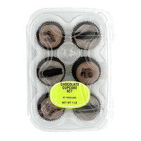 Cupcake 6ct - Chocolate, 16 Ounce