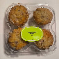 Muffin, Cranberry Orange 4pk, 16 Ounce