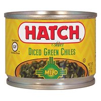 Hatch Green Chiles, Diced, Mild, 4 Ounce