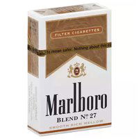 Marlboro Filter Blend No. 27 Cigarettes, Box, 1 Each