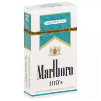 Marlboro Menthol Lights, 100's, Box, 1 Each