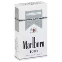 Marlboro Silver Pack, 100's, Box, 1 Each