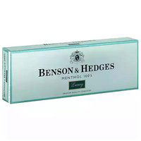 Benson & Hedges Luxury Menthol 100's Cigarettes, Box, 1 Each