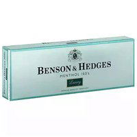 Benson & Hedges Luxury Menthol Cigarettes, 100's, Box, 1 Each