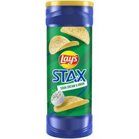 Lay's Stax Potato Crisps, Sour Cream & Onion, 5.5 Ounce