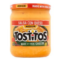 Tostitos Salsa Con Queso Dips, 15 Ounce