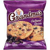 Grandma's Cookies, Oatmeal Raisin, 2.875 Ounce