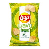 Lay's Wavy Funyuns Onion Flavored Rings Potato Chips, 7.5 Ounce