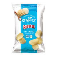 Simply Ruffles Sea Salt, 8 Ounce