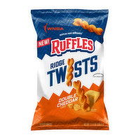 Ruffles Ridge Twist Double Cheddar, 5.5 Ounce