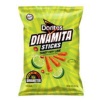 Doritos Dinamita Corn Snacks, Tangy Fiery Lime, 9 Ounce