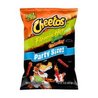 Cheetos Flamin' Hot Limon Crunchy Cheese Flavored Snacks Party Size, 15 Ounce