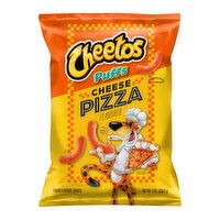 Cheetos Puffs Cheese Flavored Snacks, Cheese Pizza, 8 Ounce