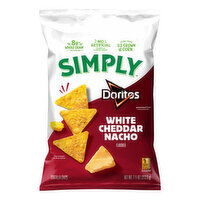 Doritos Simply Organic White Cheddar Nachos, 7.5 Ounce