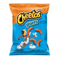 Cheetos Puffs, Cheese Flavored Snacks, 2.5 Ounce
