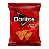 Doritos Tortilla Chips, Nacho Cheese Flavored, 2.625 Ounce