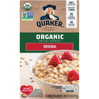 Quaker Select Starts Organic Instant Oatmeal, 7.9 Ounce