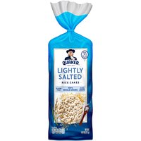 Quaker Rice Cakes, Lightly Salted, 4.47 Ounce