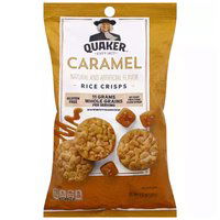 Quaker Popped Caramel Corn Rice Crisps, 3.52 Ounce