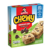 Quaker Chewy Granola Bars, Chocolate Chip, 8 Each